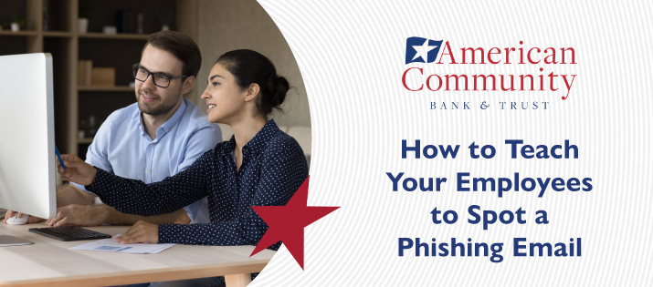 teach employees to spot a phishing scam